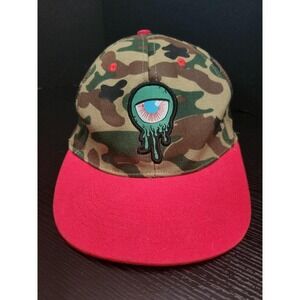 Carbon Elements Oozing Eye Camo trucker style hat cap with snapback